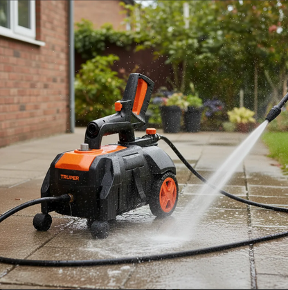 Hidrolavadora eléctrica horizontal 1500 PSI, TRUPER