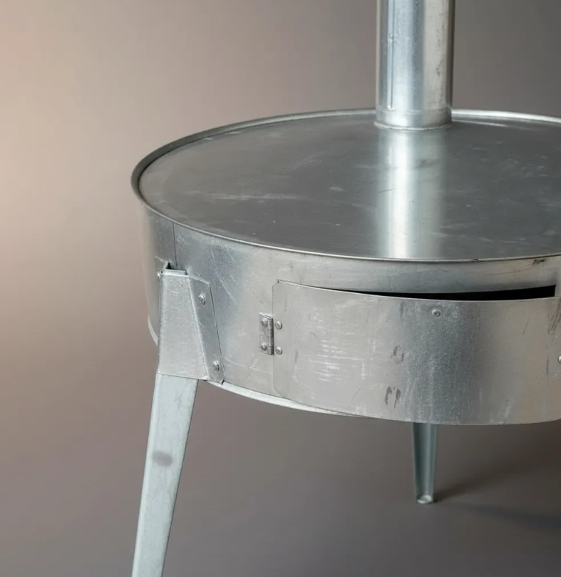 Anafre Comal Artesanal Desmontable 60cm | Para Leña o Carbón | Ideal Asados, Carne, Tortillas y Quesadillas