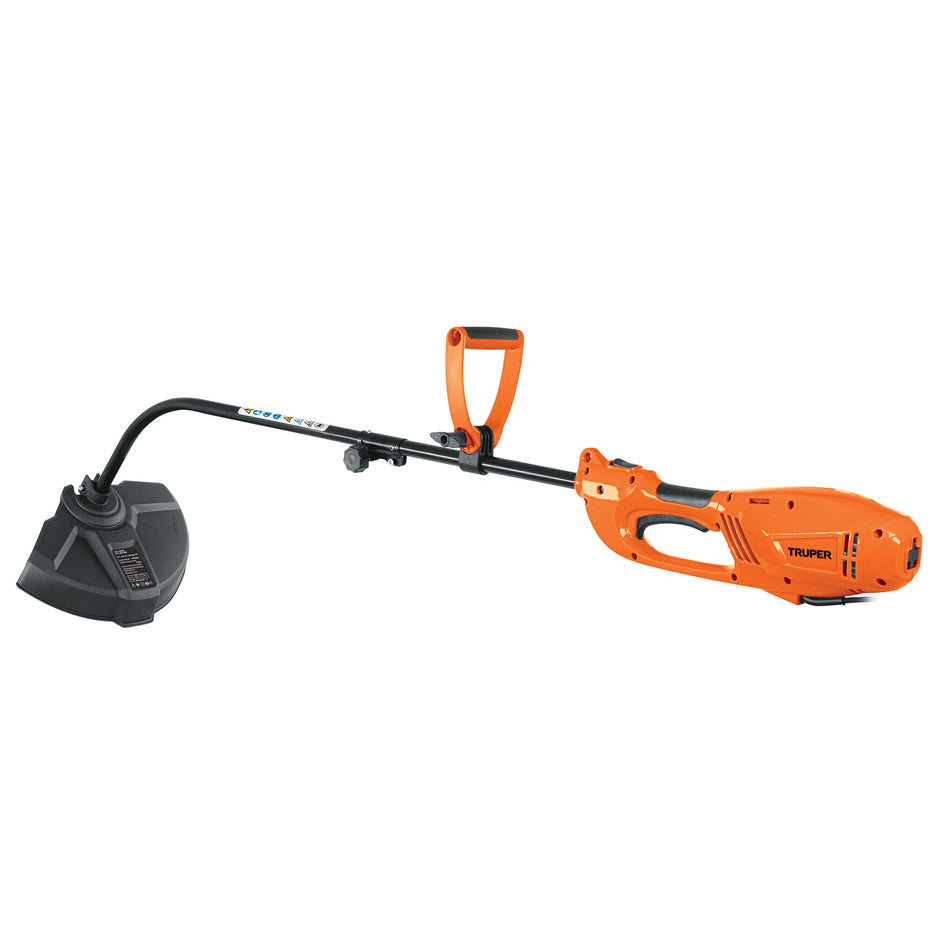 Desbrozadora eléctrica 1000 W mango "D", 14" corte, Truper "Mosco o Guiro para cortar pasto"