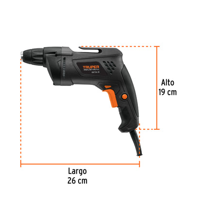 Destornillador para panel de yeso 540W, TRUPER INDUSTRIAL