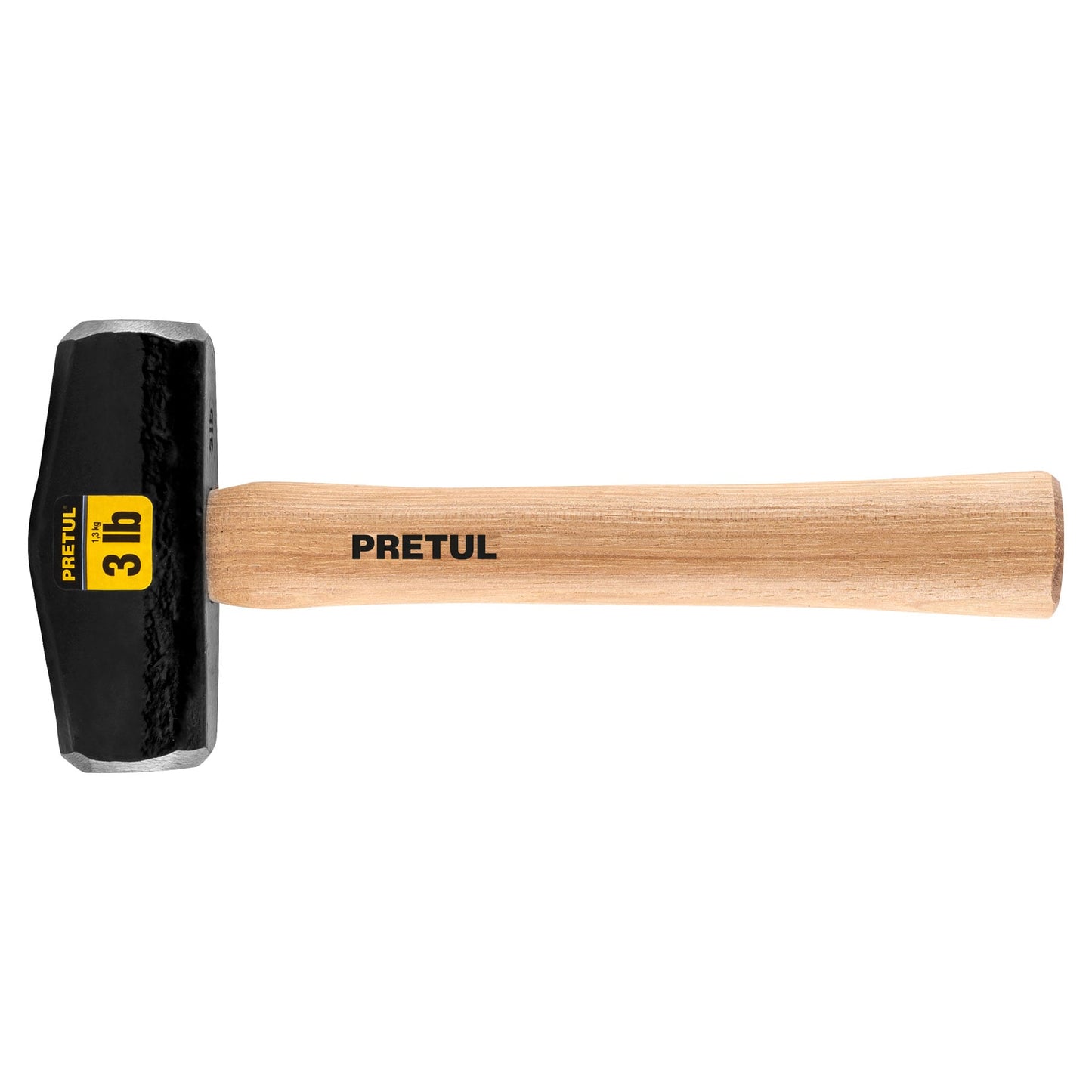 Marro Nevada 3 lbs Pretul DHT-3P - Martillo Demolición Profesional Mango Madera 10-3/4