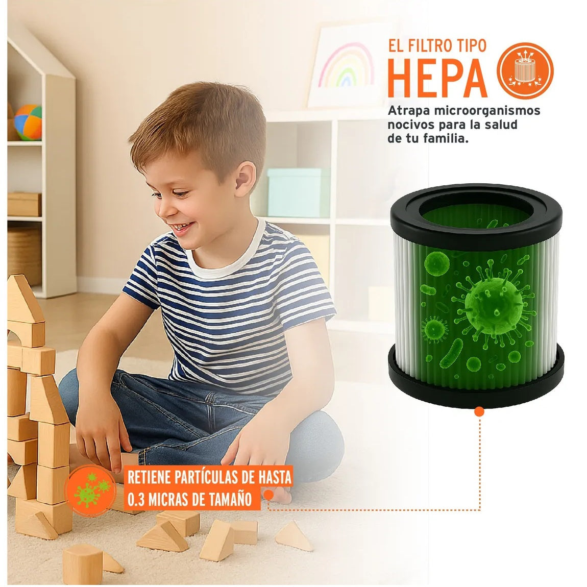 Aspiradora Industrial TRUPER 6 Galones Húmedo-Seco - Sólidos y Líquidos