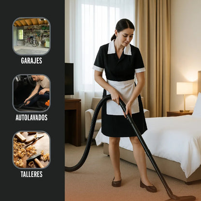 Aspiradora Industrial TRUPER 6 Galones Húmedo-Seco - Sólidos y Líquidos