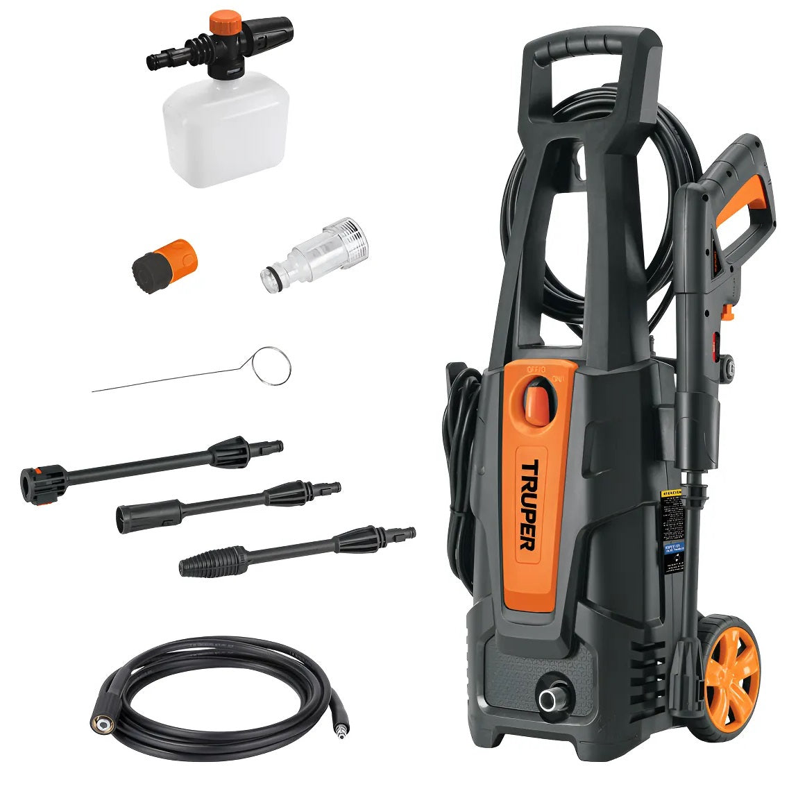 Hidrolavadora eléctrica 1800 PSI, Truper