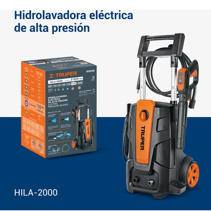 Hidrolavadora eléctrica 2000 PSI, Truper