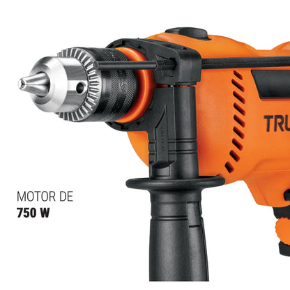 Rotomartillo TRUPER PRO 1/2" 650W - Taladro Percutor Profesional con Velocidad Variable
