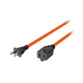 Extensión Eléctrica Uso Rudo 15m 2x16 AWG - Cable Profesional para Desbrozadoras, Motosierras y Sopladoras - ER-15X16S