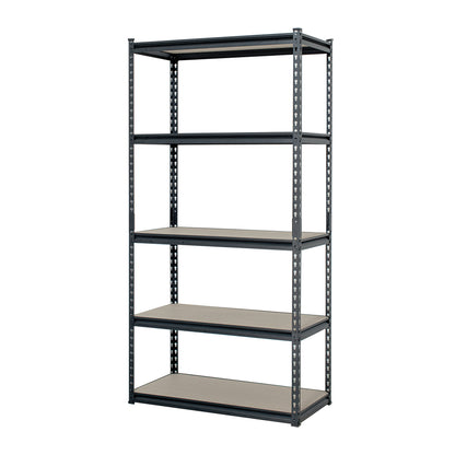 Estante Metálico PRETUL 5 Repisas MDP 180x45x90cm - Organiza y Optimiza Espacios sin Tornillos - Capacidad 60kg - ESME-601