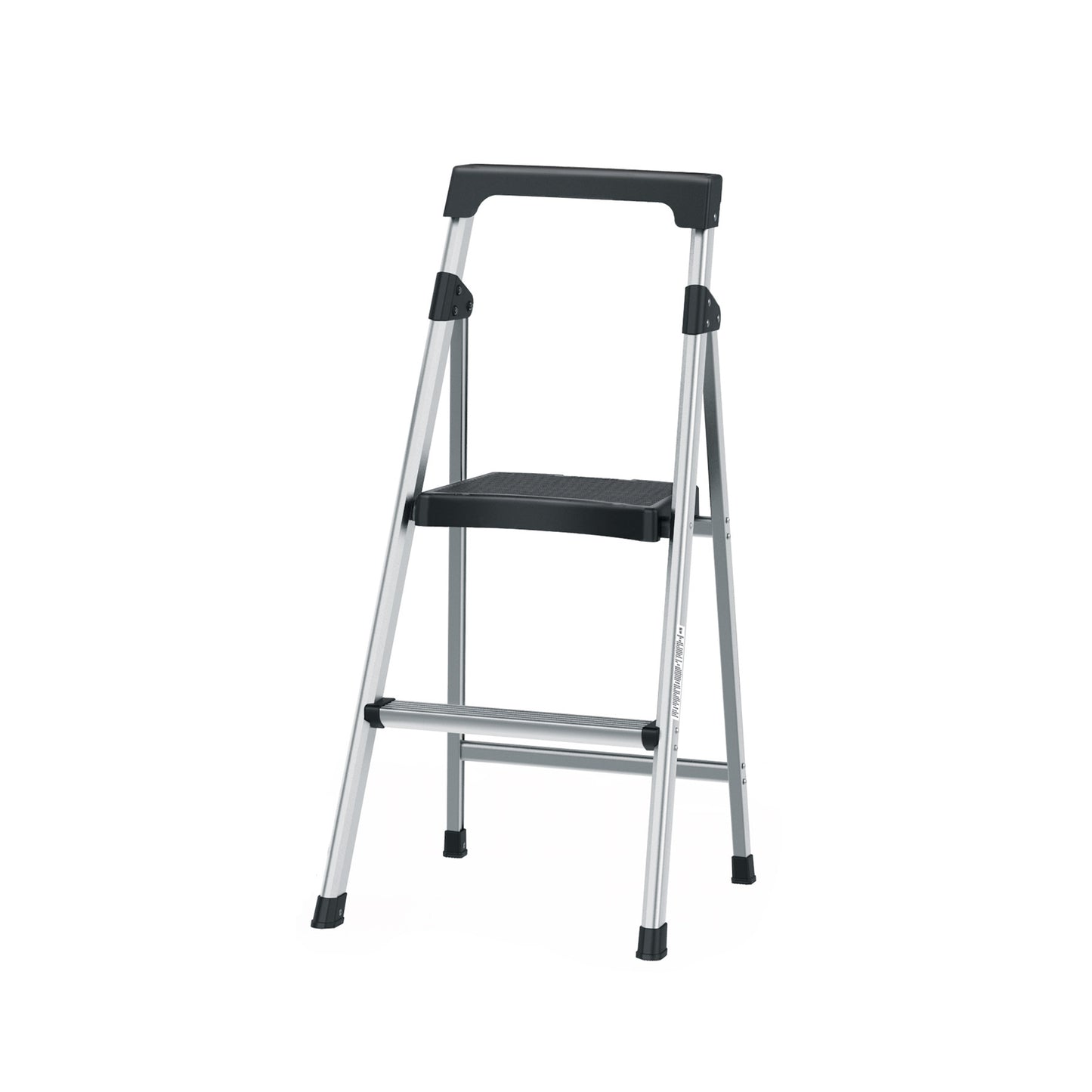 Escalera Tubular Plegable Aluminio 2 Peldaños Truper ESTU-2A - Solución Segura para Trabajos en Altura hasta 1.68m - Antiderrapante Ligera Portátil