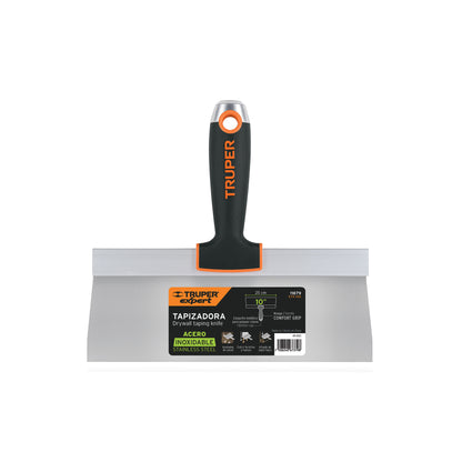 Espátula Tapizadora 10 Pulgadas Acero Inoxidable ETA-10X Truper Expert - Herramienta Profesional Anti-Corrosión para Tapicería y Acabados Perfectos