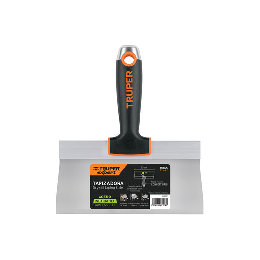 Espátula Tapizadora 8 Pulgadas ETA-8X Truper Expert - Acero Inoxidable Anticorrosión para Tapicería Profesional