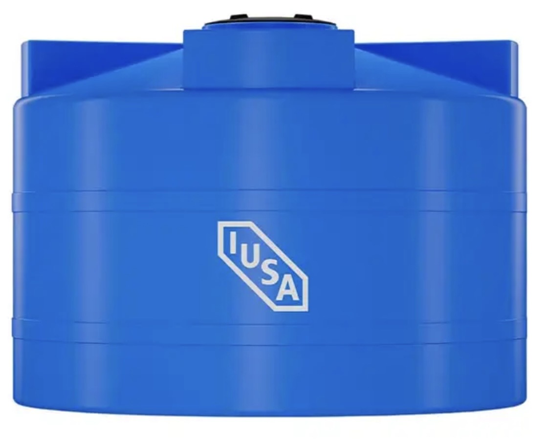 Cisterna 5000 Litros Azul IUSA - Almacenamiento de Agua Profesional