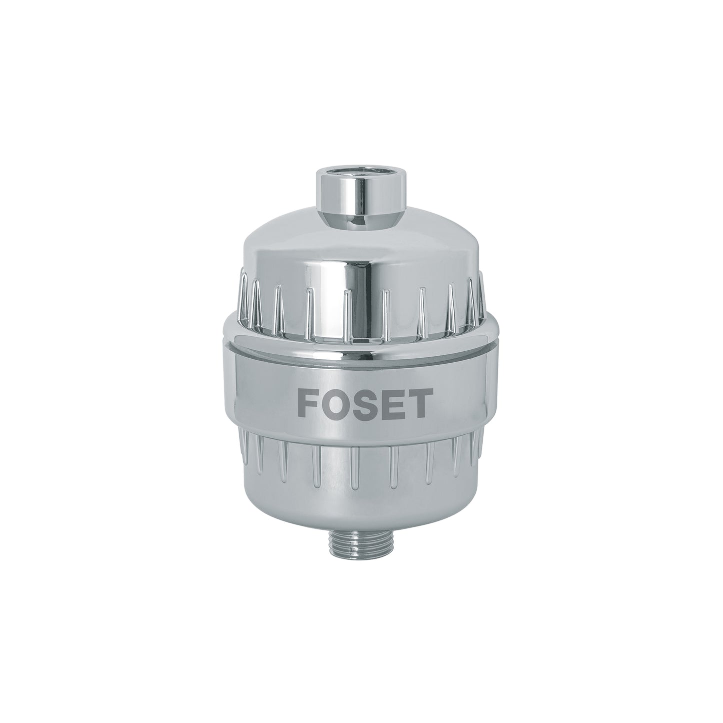 Filtro de Agua para Regadera FOSET FIR-1 - Elimina Cloro y Sedimentos, 15 Niveles de Filtración, Protege Piel y Cabello