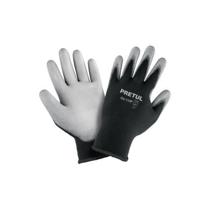 Guantes de Nylon con Recubrimiento Poliuretano GU-110P Pretul - Máxima Destreza y Sensibilidad para Trabajo de Precisión