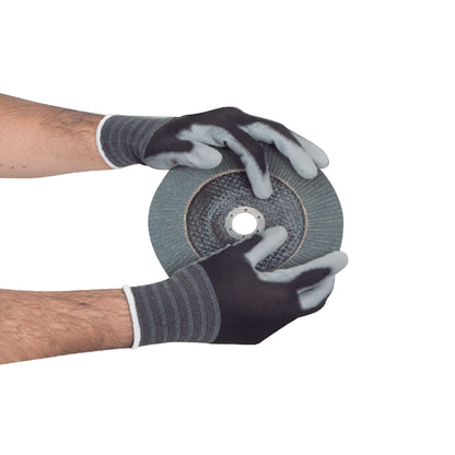 Guantes de Nylon con Recubrimiento Poliuretano TRUPER GU-111 - Máxima Destreza y Sensibilidad para Manejo Preciso de Piezas Pequeñas