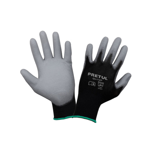 Guantes de Nylon con Poliuretano Truper GU-114 XG - Máxima Destreza y Sensibilidad para Manejo de Piezas Pequeñas