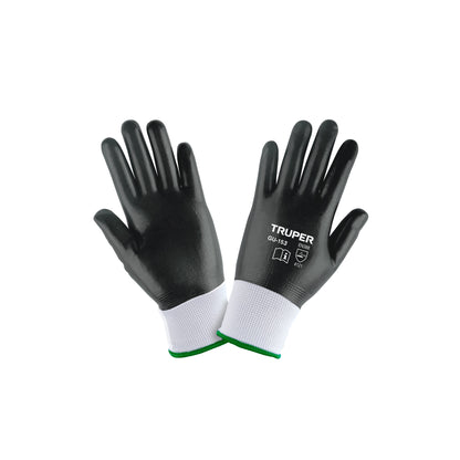 Guantes de Nitrilo TRUPER GU-153 - Resistentes a Aceites y Grasas - Protección Industrial Profesional