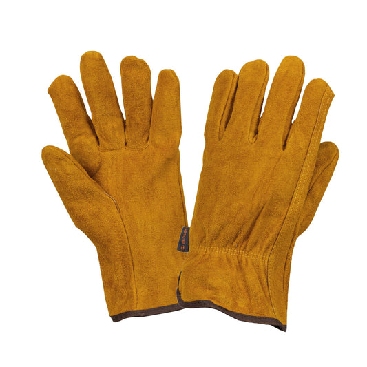 Guantes de Carnaza TRUPER GU-241 - Protección Industrial Resistente Abrasión para Construcción y Manejo Materiales
