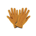Guantes de Carnaza Truper GU-243 Talla M - Protección Profesional para Construcción y Manejo de Materiales