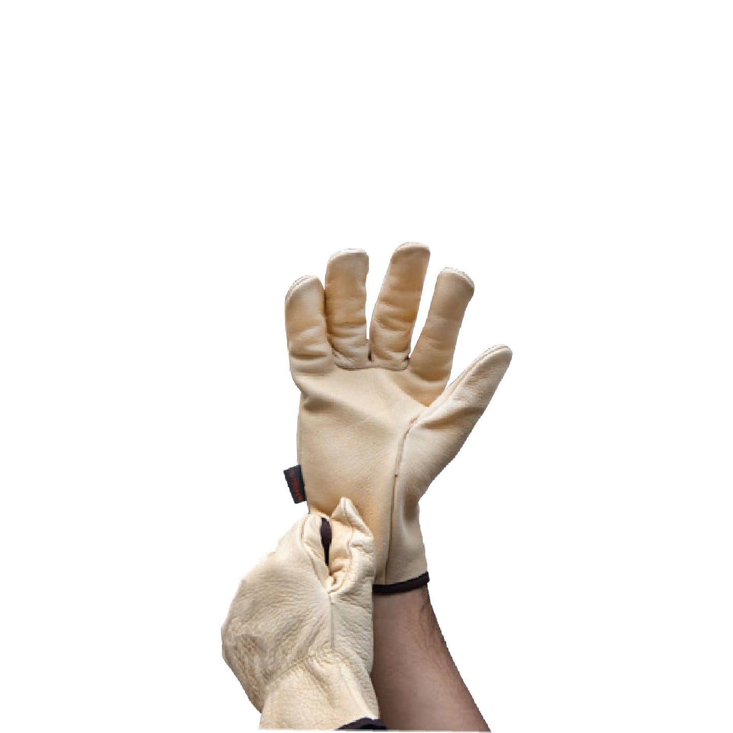 Guantes de Piel de Res TRUPER GU-273 - Protección Profesional para Jardinería y Mantenimiento Industrial