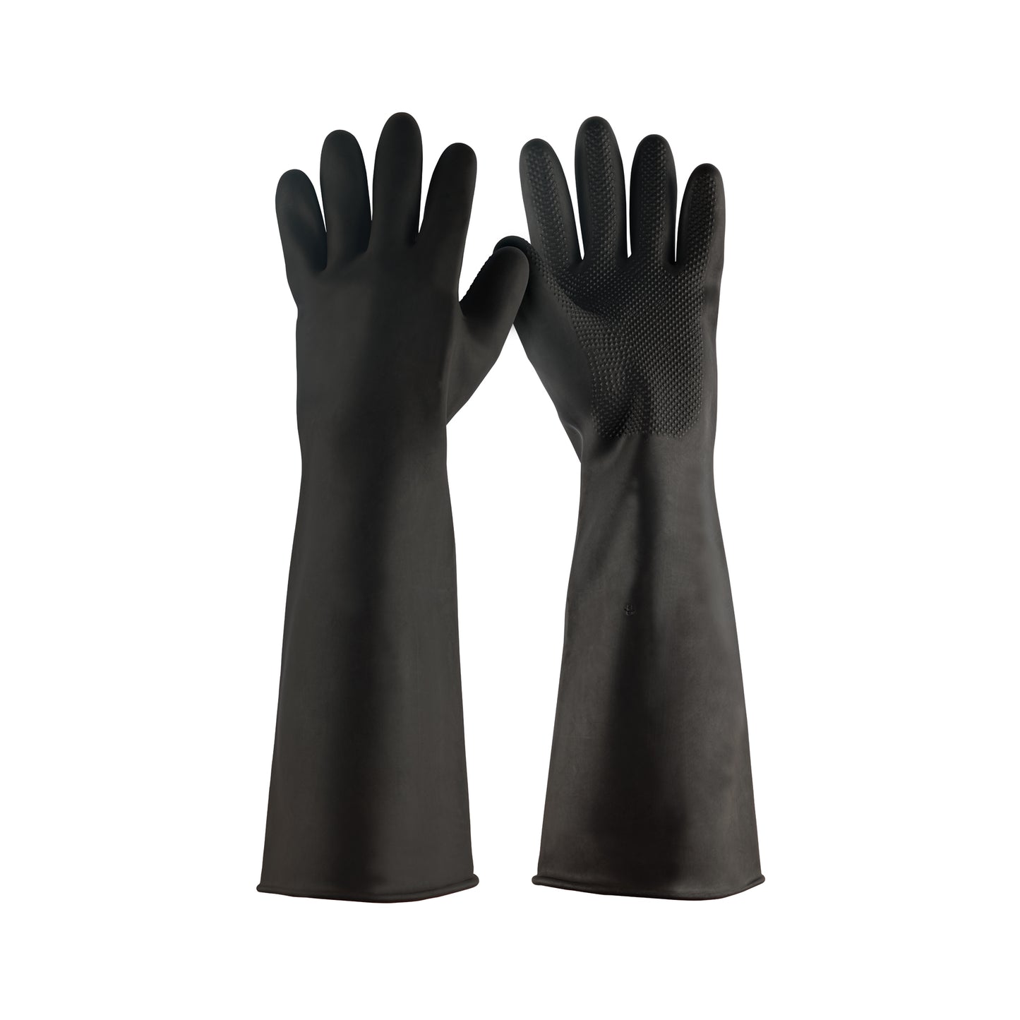 Guantes de Látex Industriales TRUPER GU-323 - Protección Química Antiderrapante con Puños Largos