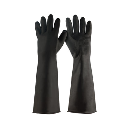 Guantes de Látex Industriales TRUPER GU-323 - Protección Química Antiderrapante con Puños Largos