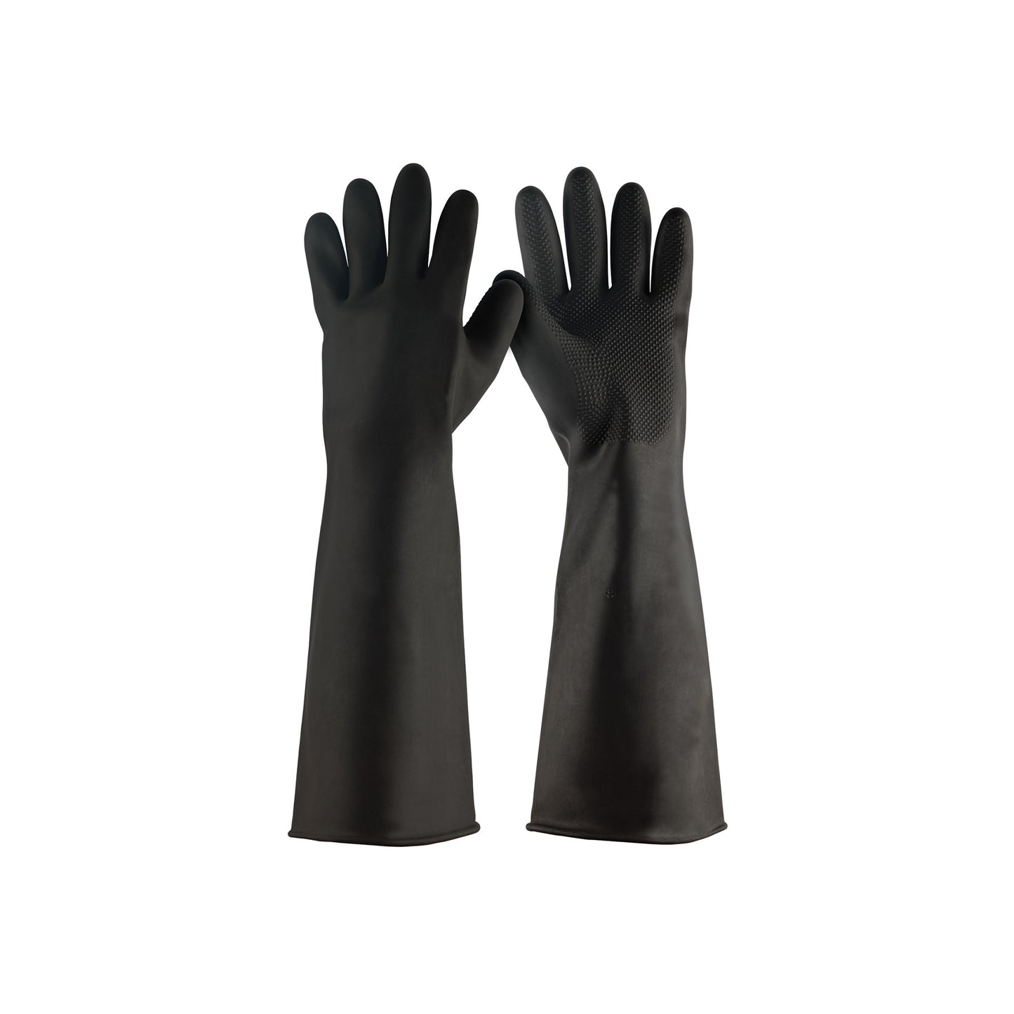 Guantes de Látex Industrial XG Truper GU-324 - Protección Química Antiderrapante con Puños Extra Largos
