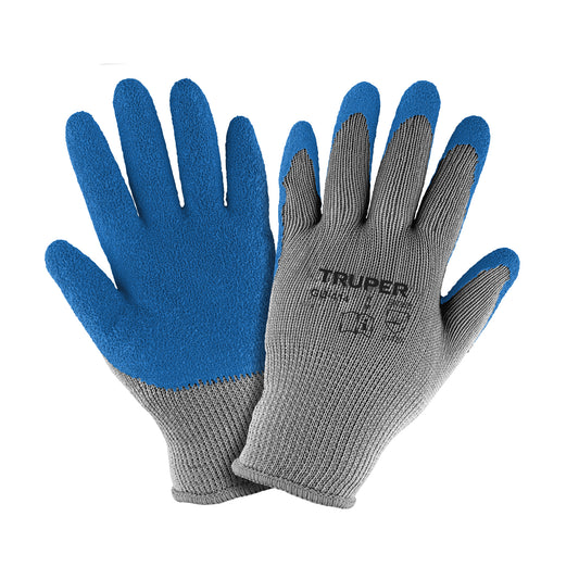 Guantes de Seguridad Industrial Truper GU-414 - Protección Anticortes con Recubrimiento Látex para Carpintería y Construcción