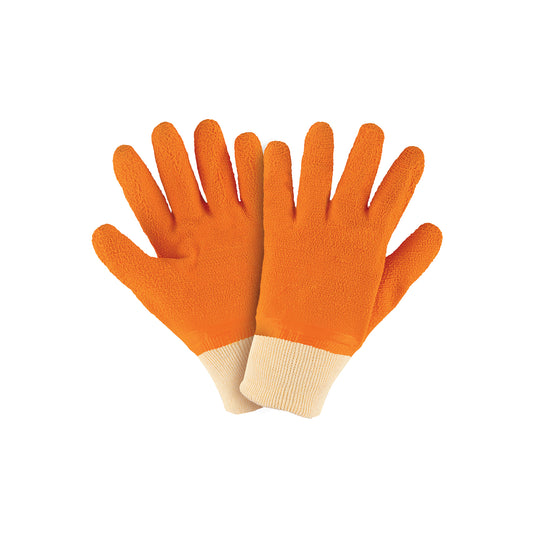 Guantes de Seguridad Industrial TRUPER GU-435 - Algodón con Recubrimiento Látex - Agarre Superior para Construcción y Manejo de Vidrio