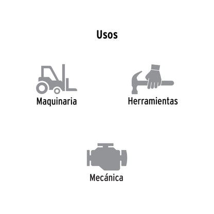 Guantes Mecánicos Anti-Impacto TRUPER GU-665 - Protección PVC Nudillos, Palma Antiderrapante, Táctil Compatible - Solución Profesional para Operadores Maquinaria y Herramientas