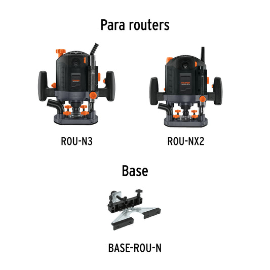 Guía paralela para ROU-NX3, ROU-NX2 y ROU-N3, TRUPER