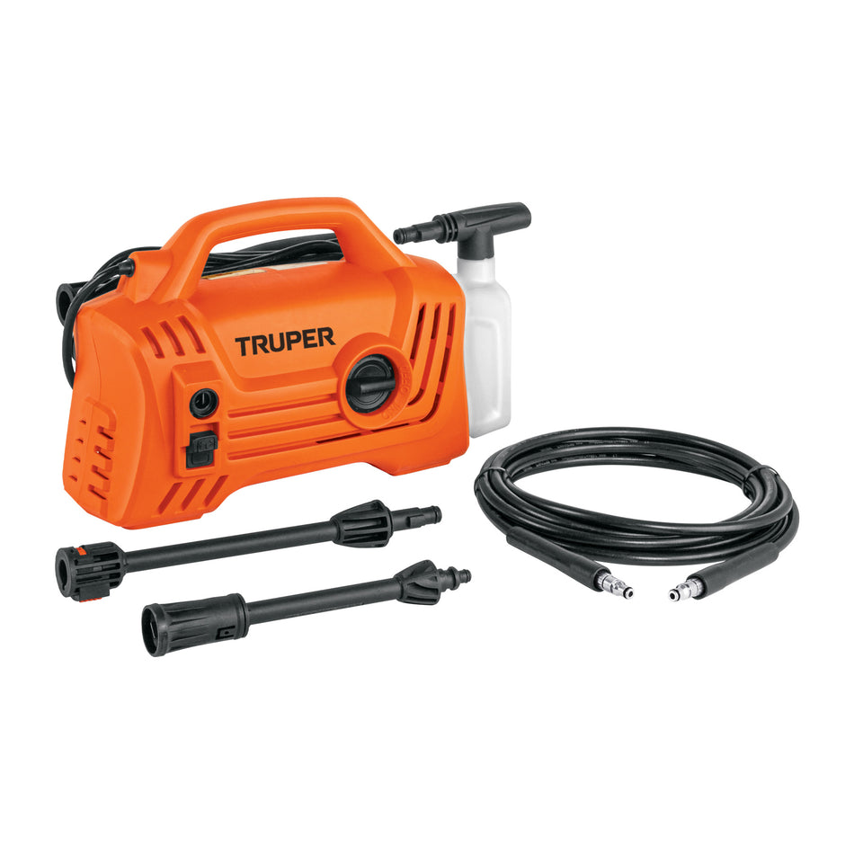 Hidrolavadora eléctrica compacta 1600 PSI,  limpieza Truper