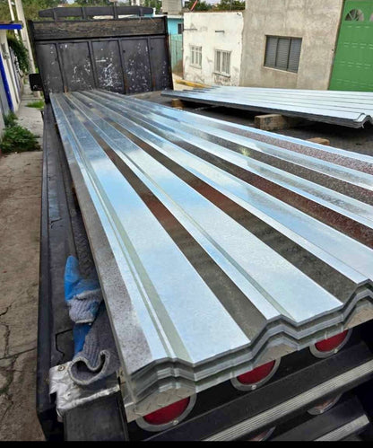 Lámina Galvanizada Canal Cuadrado Calibre 32 – Alta Resistencia