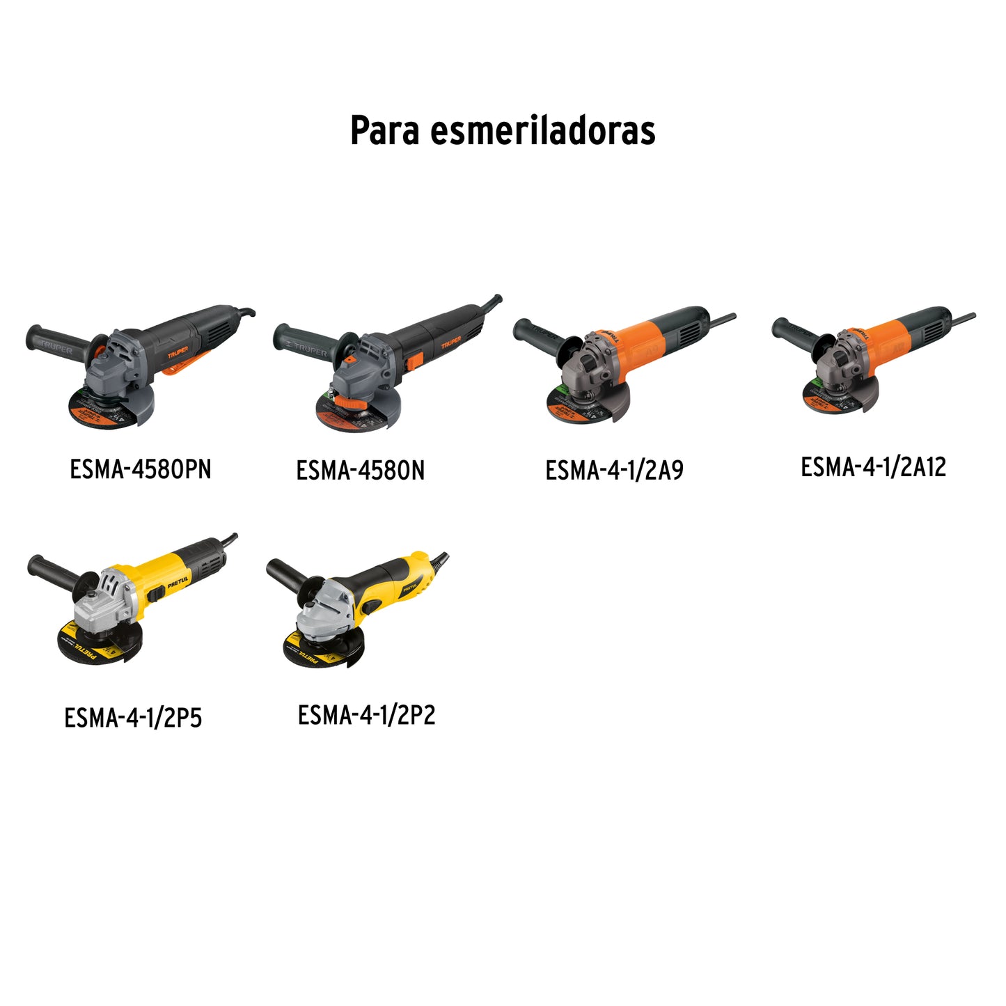 Interruptor de repuesto p/esmeriladoras Grupo 1, Truper