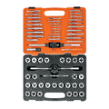 Juego de Machuelos y Tarrajas 60 Piezas Truper J-MATA-60 - Kit Profesional de Acero al Cromo para Reparar y Fabricar Cuerdas Dañadas con Estuche