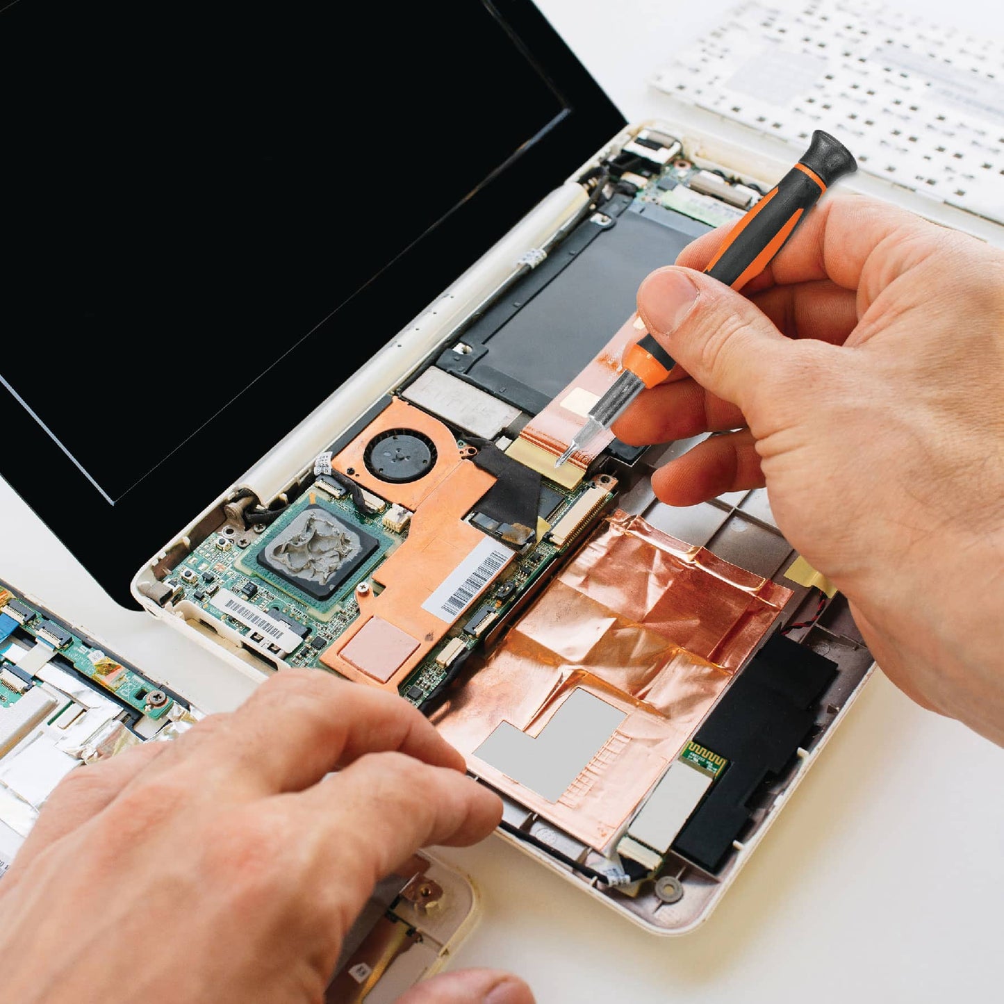 Juego 77 Piezas Reparación Electrónica Truper - Kit Profesional Dispositivos Inteligentes con Puntas Cromo Vanadio