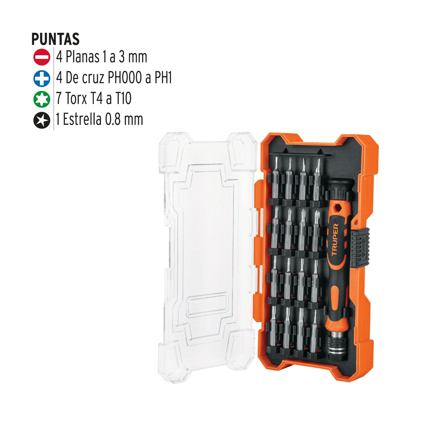 Desarmador de Precisión JOY-17 con 16 Puntas Intercambiables - Kit Profesional Magnético para Electrónica y Reparaciones de Alta Precisión