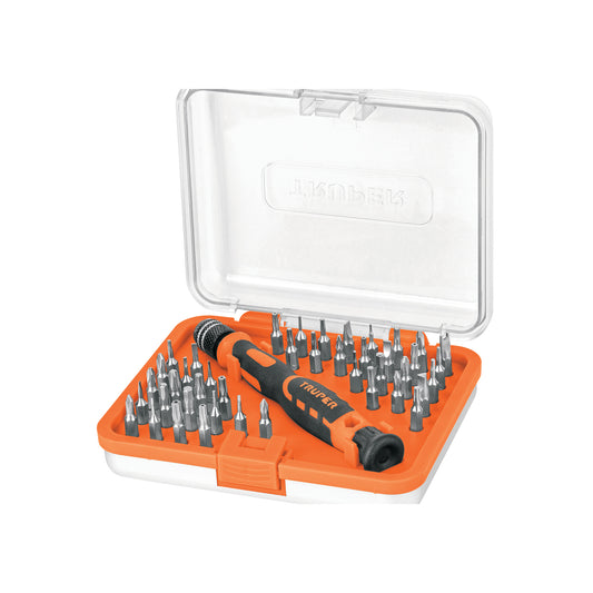 Desarmador de Precisión JOY-43 con 42 Puntas Intercambiables - Kit Profesional para Electrónica y Reparaciones de Precisión