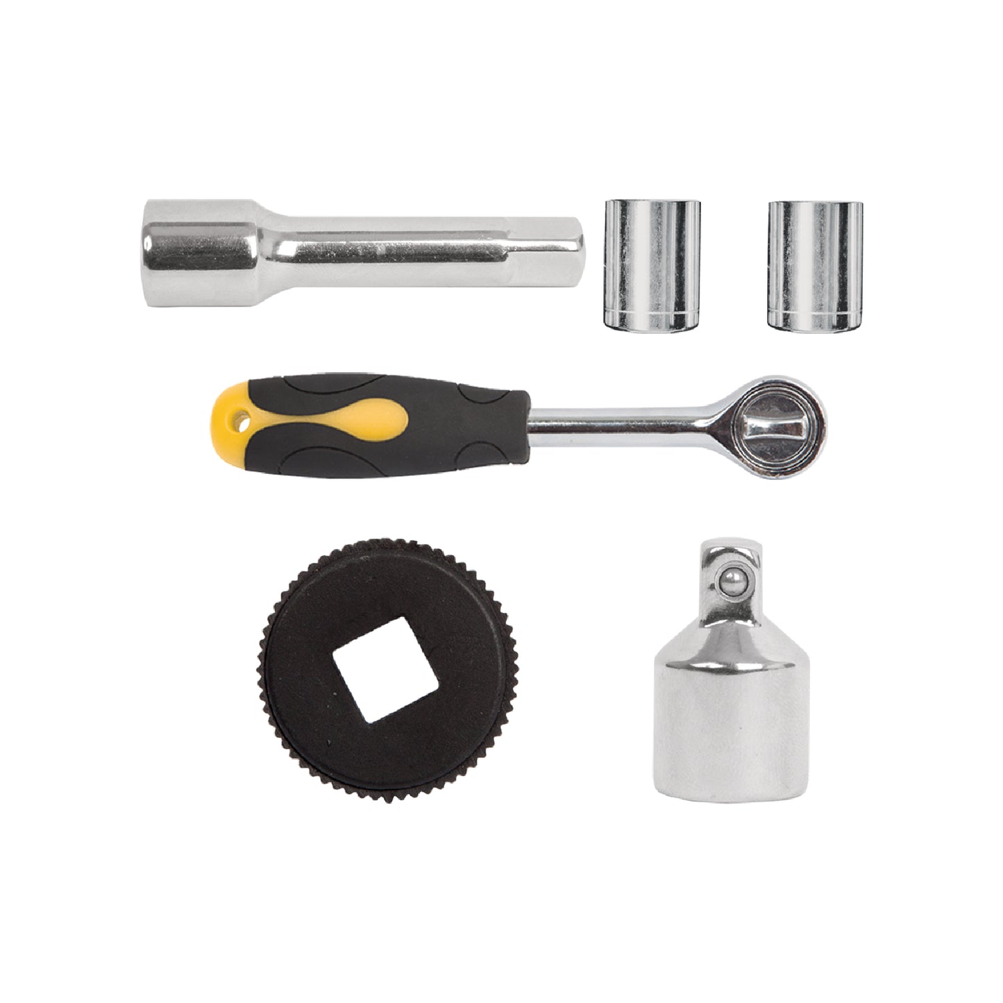 Juego de Herramientas Mecánicas Pretul 39 Piezas 1/4" y 3/8" con Estuche - Kit Completo para Reparación Automotriz y Mantenimiento Profesional JUDA-38P