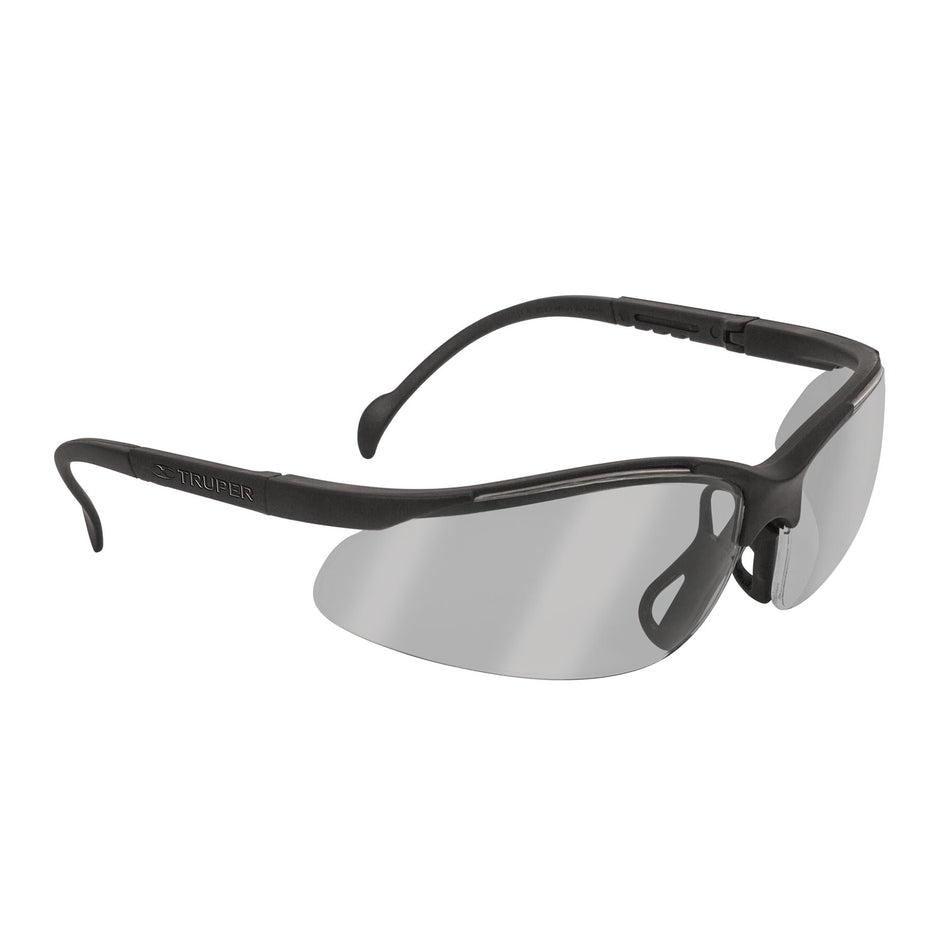 Lentes de Seguridad Interior-Exterior Truper Vision LEDE-I/E - Protección UV Antirayadura Policarbonato - Industria Construcción Taller