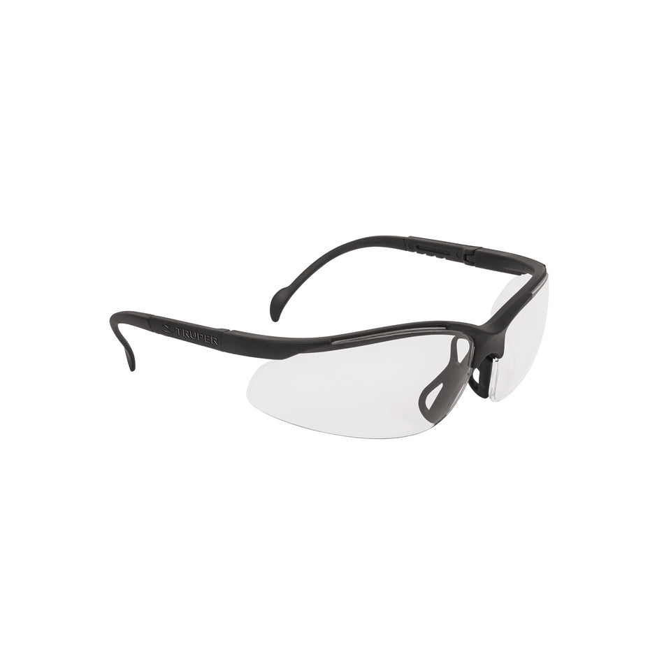 Lentes de Seguridad Antiempañantes Transparentes Vision LEDE-ST-AE - Protección UV Policarbonato para Industria y Construcción