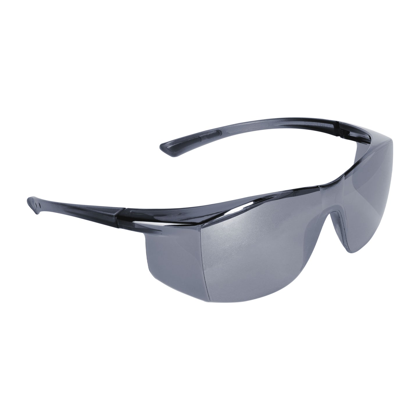 Lentes de Seguridad Truper Ultralite Espejo Plata - Protección UV Antirayadura Policarbonato - Industria Construcción Taller - LEN-LEP