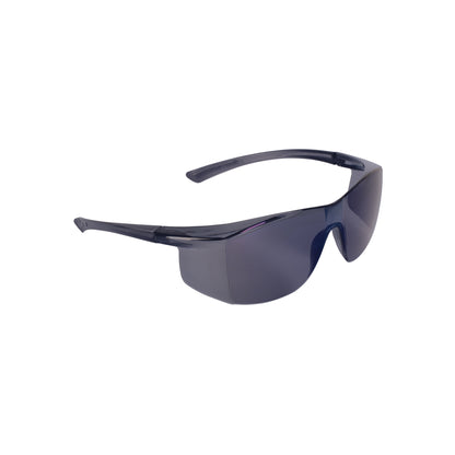 Lentes de Seguridad Truper Ultralite Espejo Azul - Protección UV Antirayadura Policarbonato - Solución Profesional para Industria Construcción Taller - LEN-LEZ