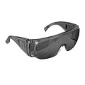 Lentes de Seguridad Grises Truper Safe LEN-SN - Protección UV Antirayadura para Industria, Construcción y Taller - Policarbonato Resistente