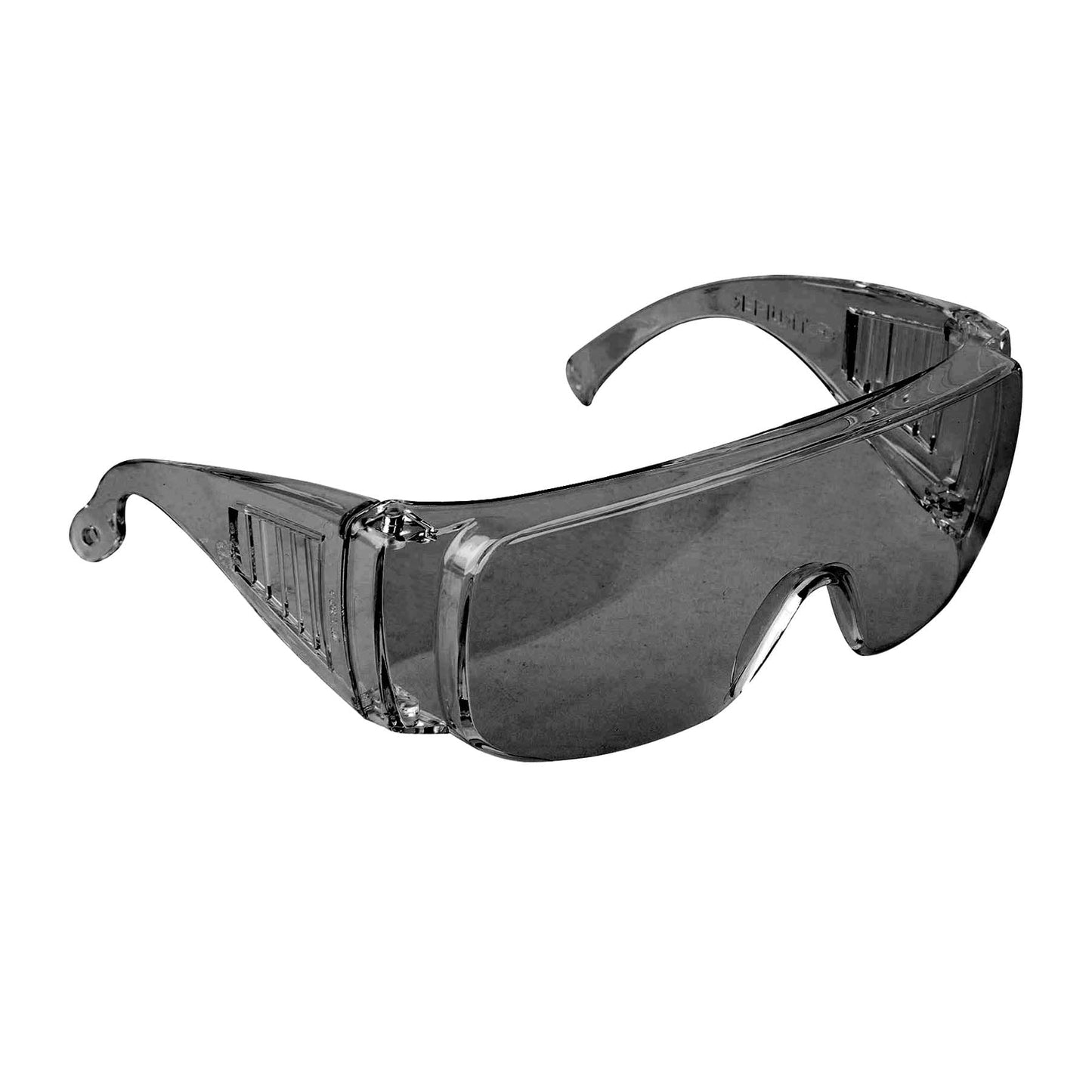 Lentes de Seguridad Grises Truper Safe LEN-SN - Protección UV Antirayadura para Industria, Construcción y Taller - Policarbonato Resistente