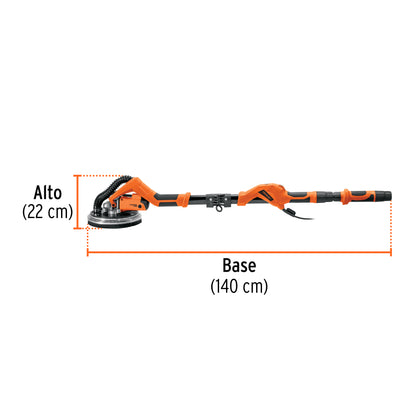 Lijadora de pared y techo 9" 750W, profesional, TRUPER PRO