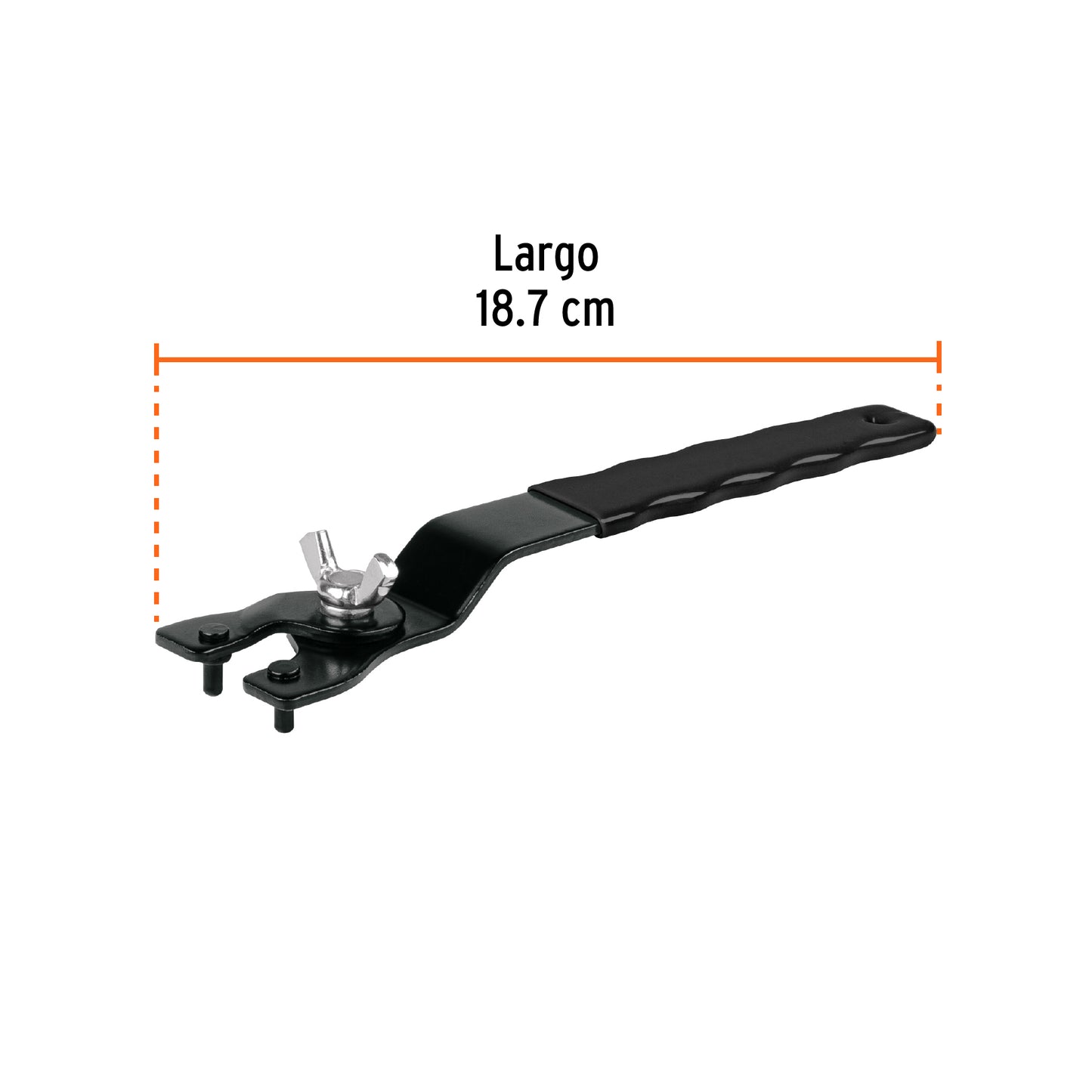 Llave de repuesto ajustable para esmeriladoras 4 1/2", 7",9"