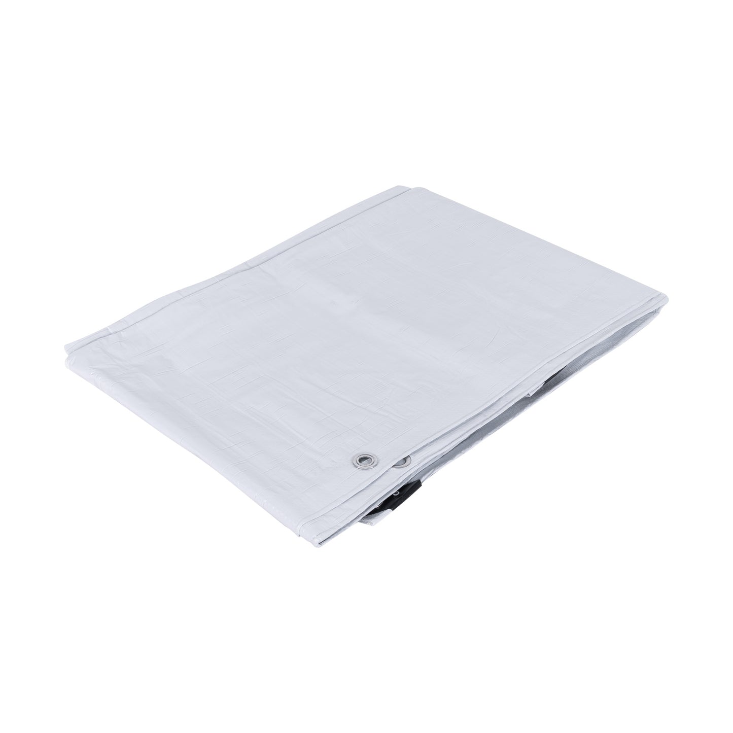 Lona Impermeable Polietileno 3x6m Blanca 110g/m² PRETUL - Protección Exterior Reforzada con Ojillos