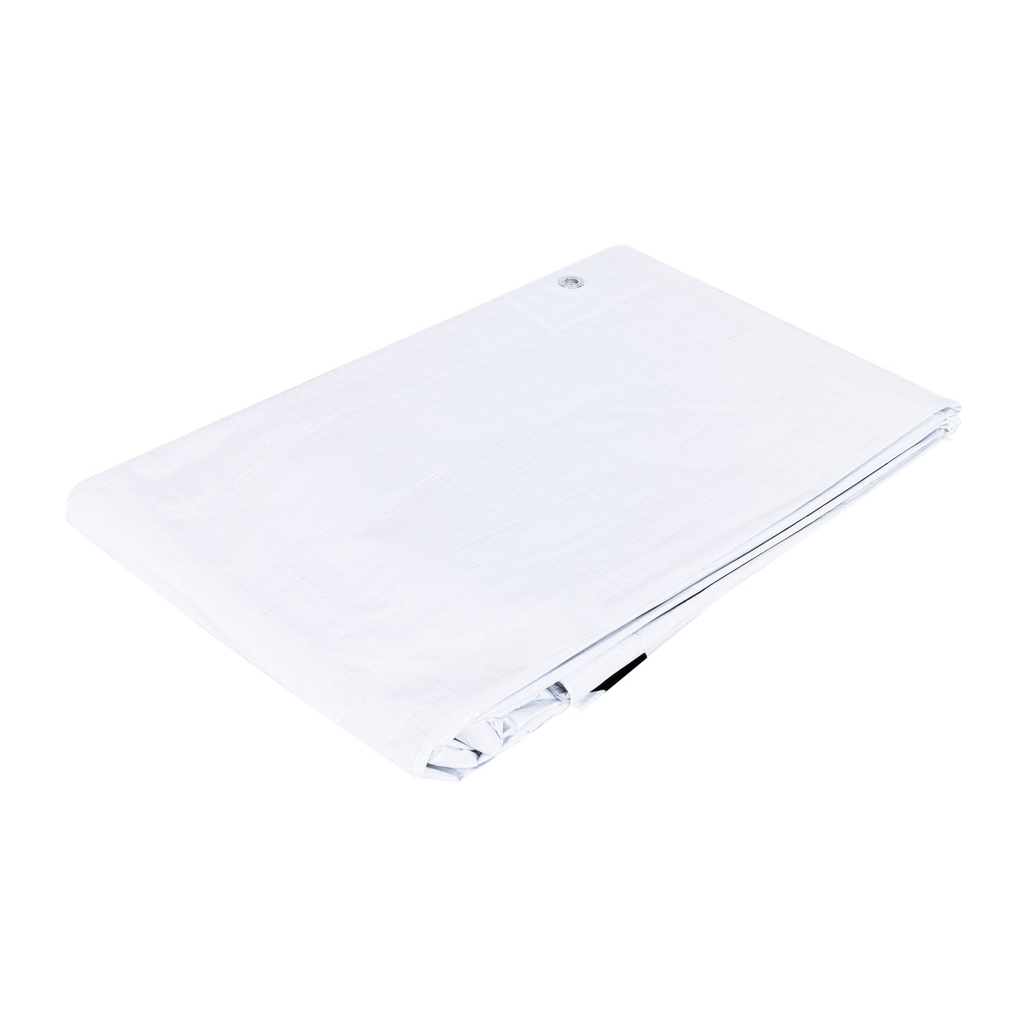 Lona Impermeable PRETUL 6x6m Blanca - Protección Total para Autos, Piscinas y Muebles Exterior - Polietileno Reforzado 110g/m² con Ojillos