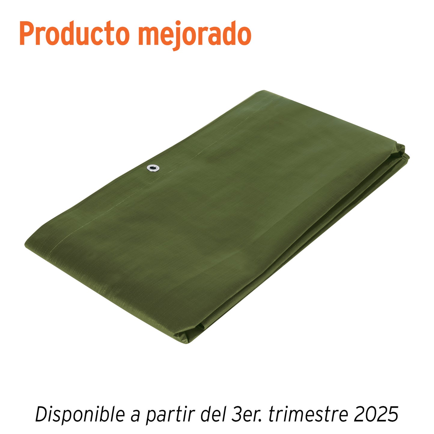 Lona Impermeable Uso Rudo 2x3m Verde Olivo TRUPER EXPERT - Solución Profesional Contra Intemperie y Protección UV - Polietileno 240g/m² con Refuerzo Anti-Desgarre